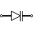 رمز الصمام الثنائي varicap